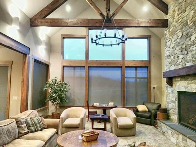 Living Room Window Shades