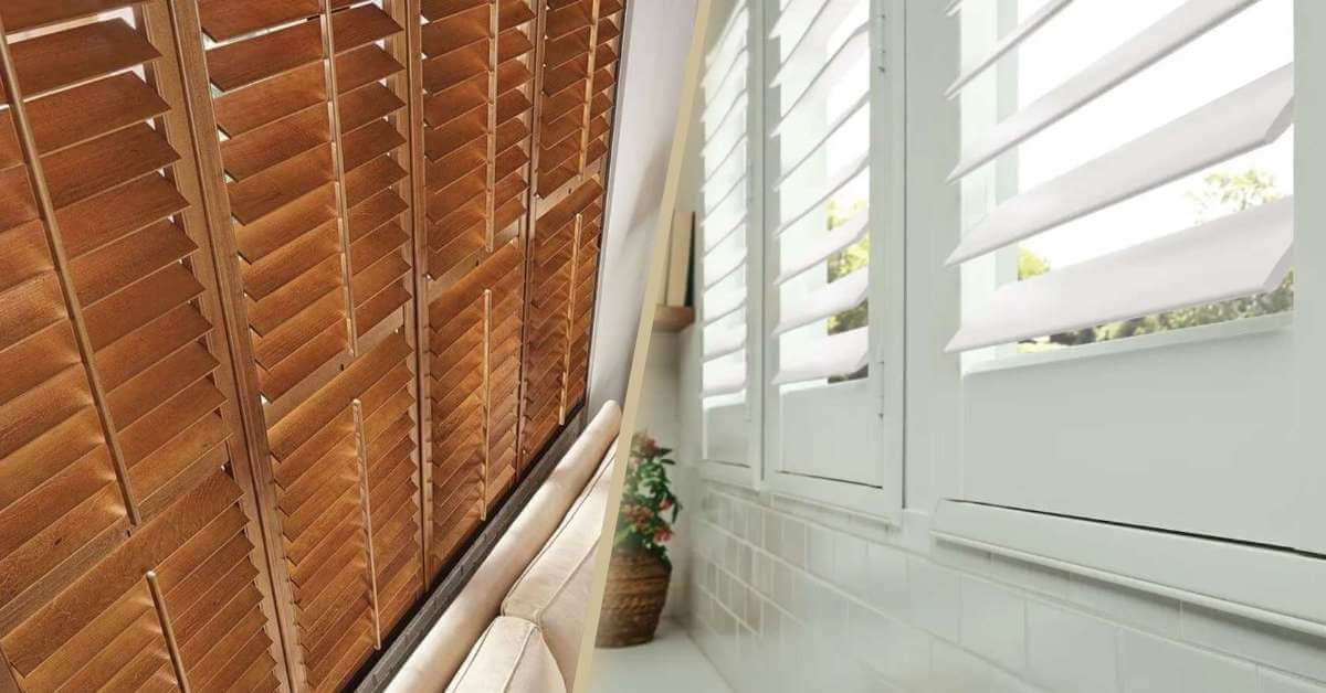 Wood vs Faux Wood Shutters